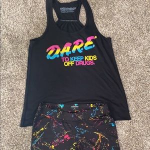 80’s D.A.R.E Outfit/Custom Size Small